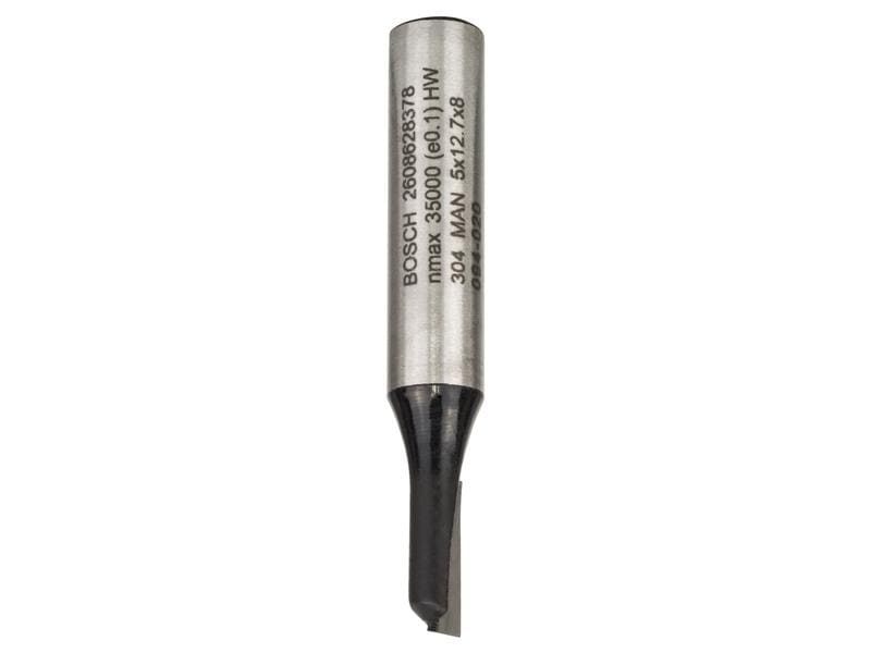 Bosch Professional Nutfräser Standard for Wood D1 5 mm, L 1 Nutfräser für Handfräsen und Kantenfräsen