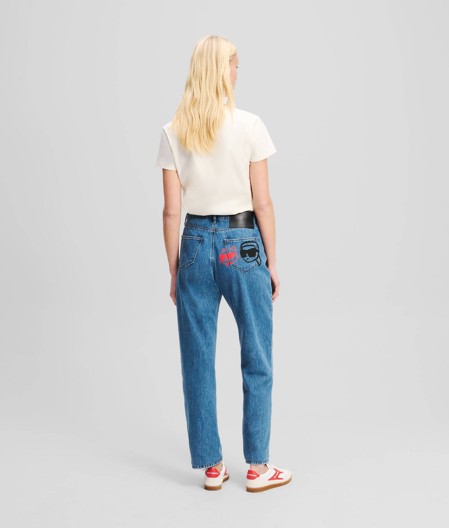 JEANS IKON - Denim Bleu Clair