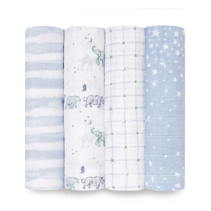aden + anais Maxi-langes Rising Star - Set de 4