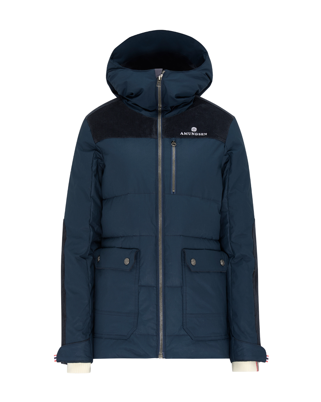 Amundsen Groomer Jacket Womens Faded Navy
