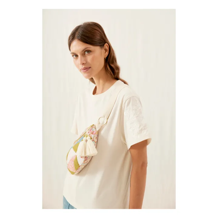 Louise Misha T-shirt Laurie Coton Bio - Collection Femme | Crème