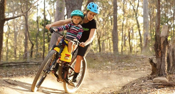 Feva Star Cykelstol 2-5 år - Gul