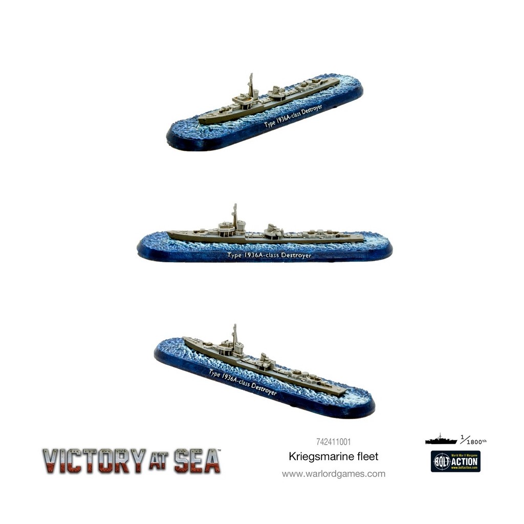 Victory at Sea - Kriegsmarine Fleet
