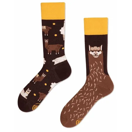 Many Mornings Socken Fluffy Alpaca 35-38