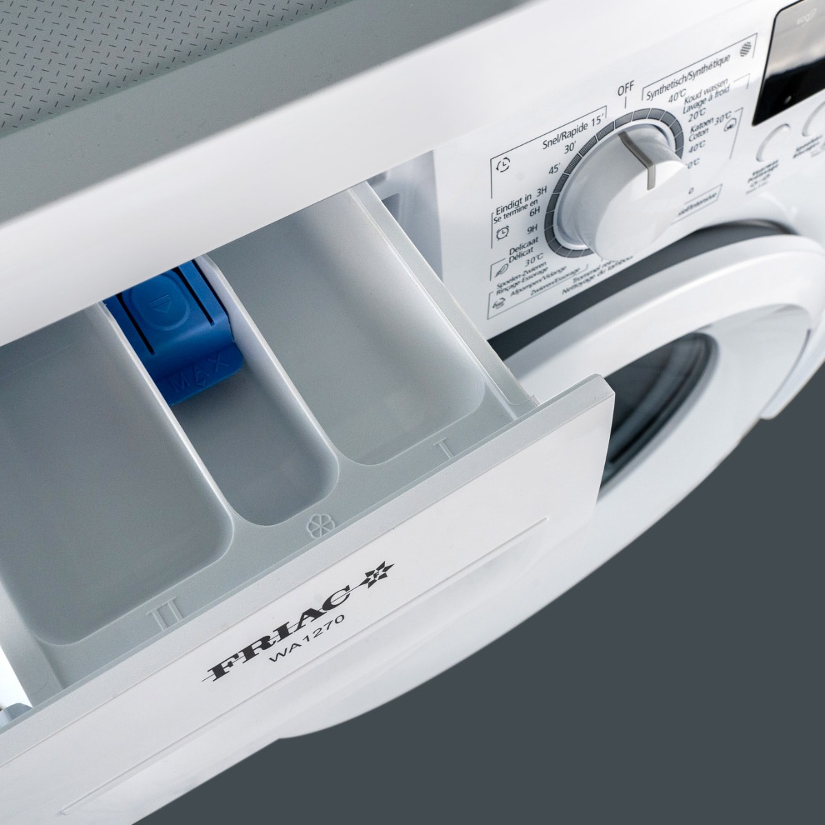 Friac wasmachine WA1270 - 7kg - 1200T/min - Energieklasse D