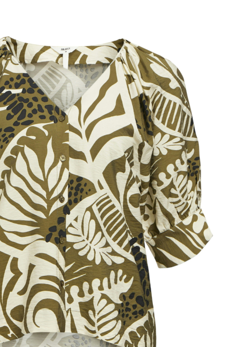 Object groene dames blouse