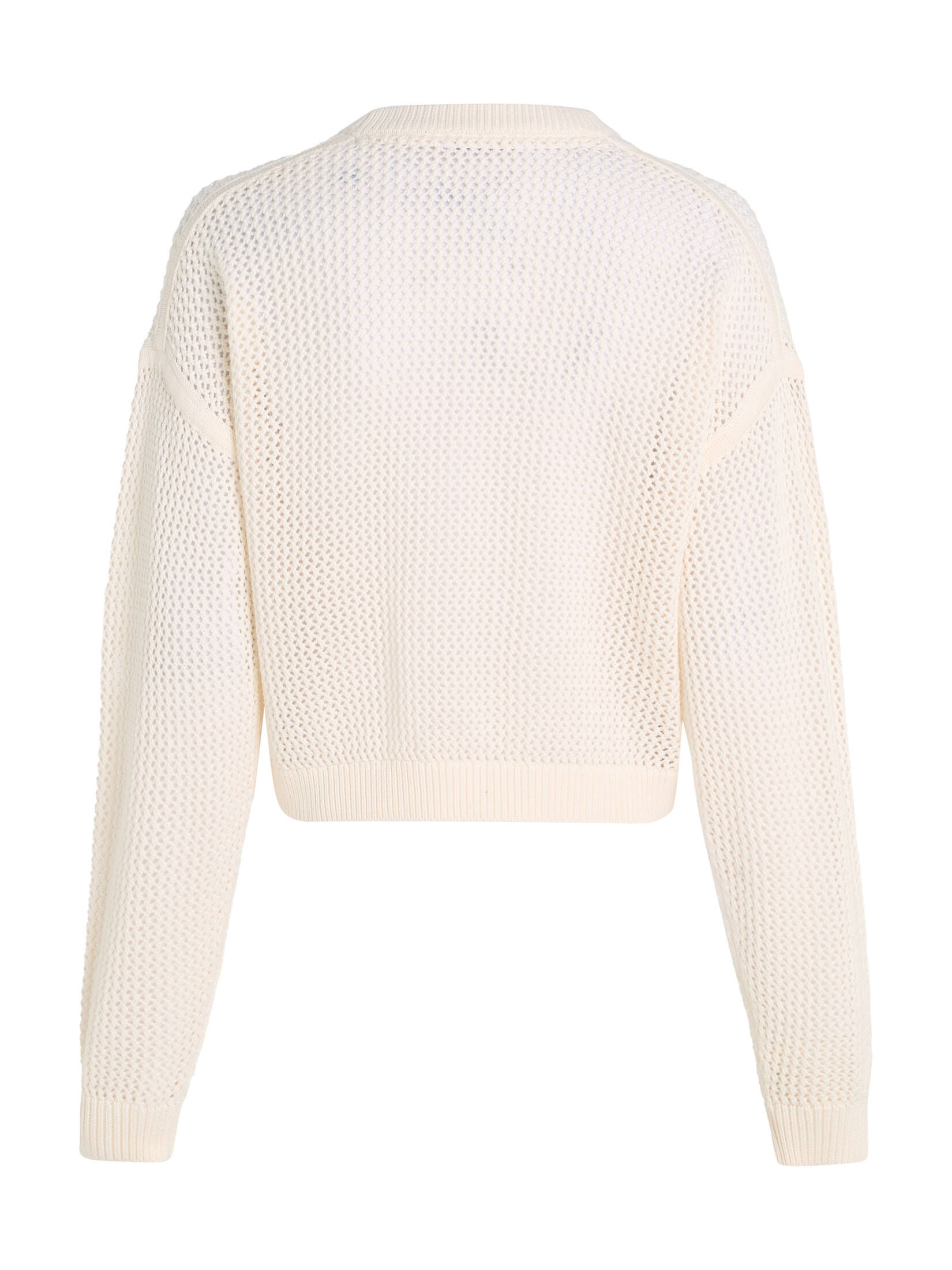 Tommy Jeans| Damen Strickpullover OPEN STITCH aus Bio-Baumwolle