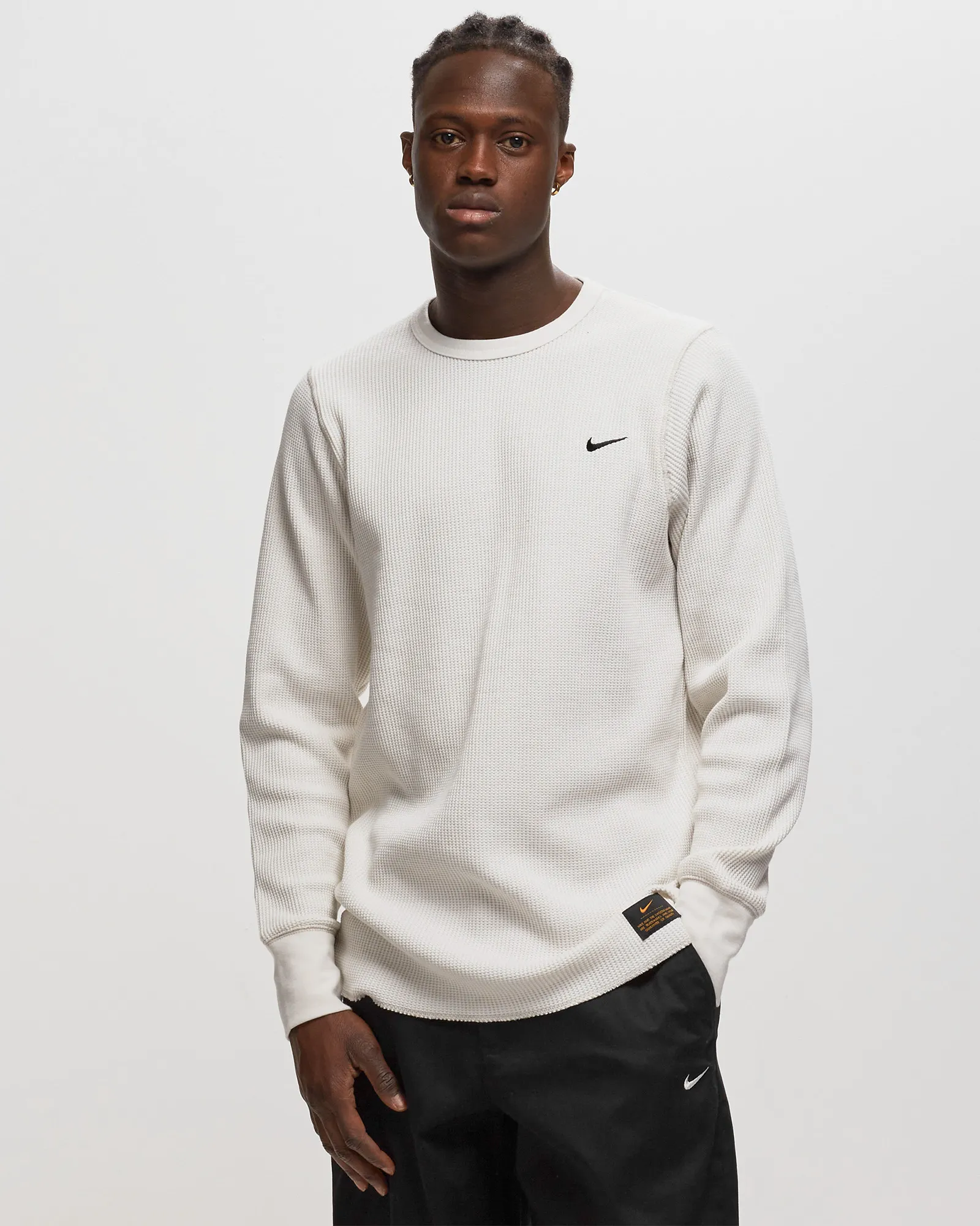 Nike Life Long-Sleeve Heavyweight Waffle Top