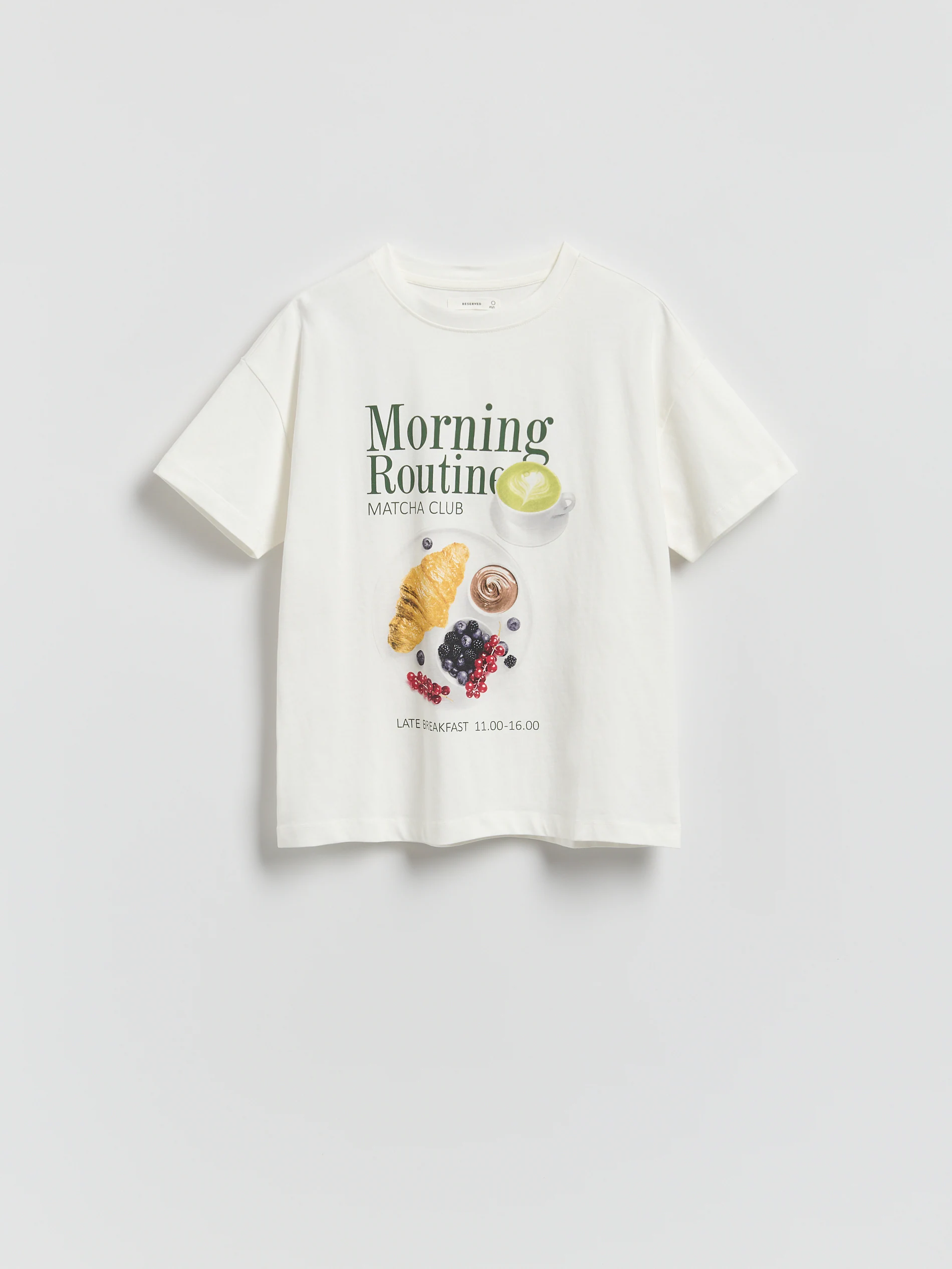 T-Shirt aus Baumwolle mit Aufdruck