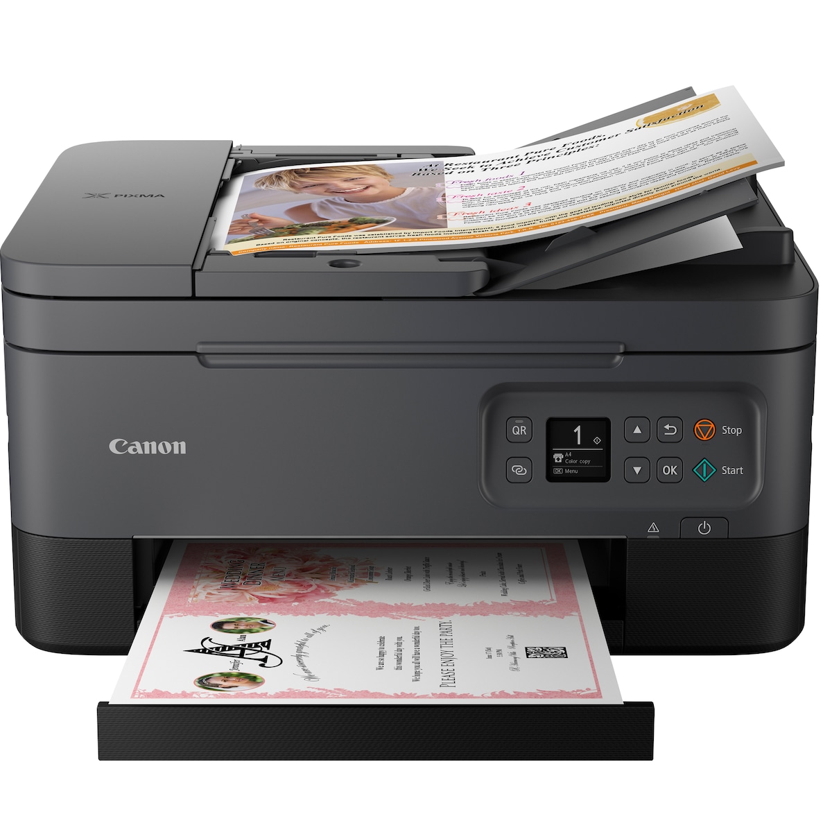 Canon Pixma TS7450i 3-i-1 inkjet-fargeskriver (sort)