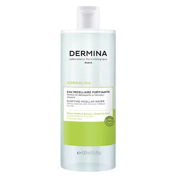 Água Micelar Purificante Dermina Normalina 400ml