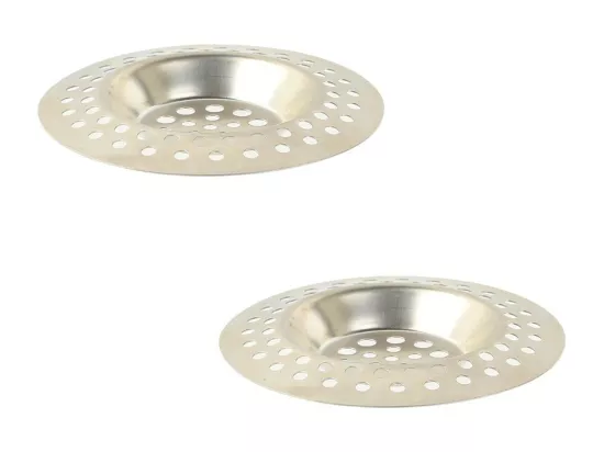 Lot de 2 Grilles d'Évier & Lavabo 