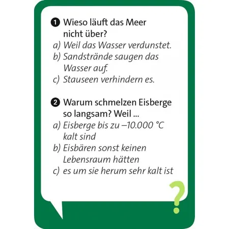moses. Pocket Quiz junior Natur