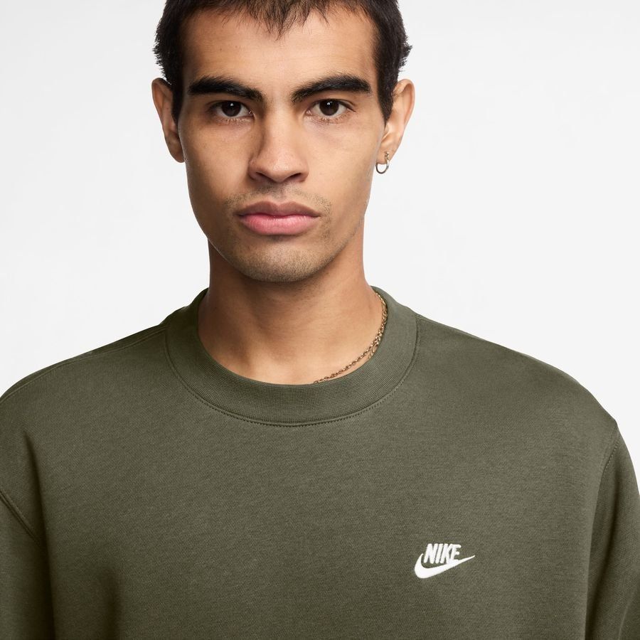 Nike Sweat Club - Vert/Blanc