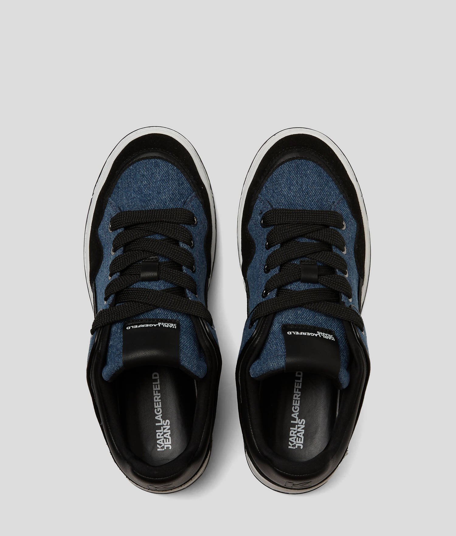 BASKETS EN DENIM KLJ KREW