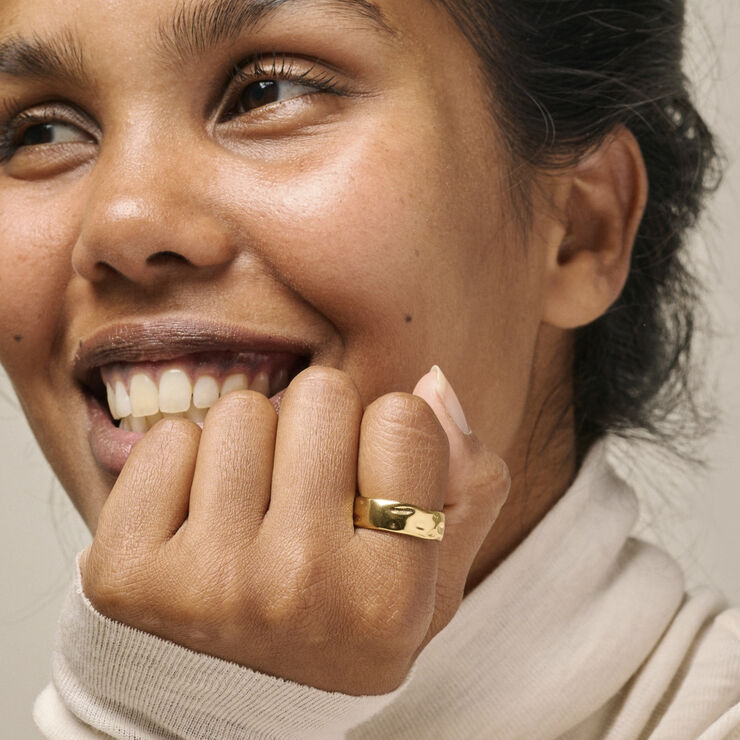 ENAMEL Copenhagen Ring, Sandra 925s/gp