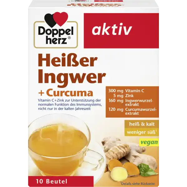 aktiv Heißer Ingwer + Curcuma Granulat