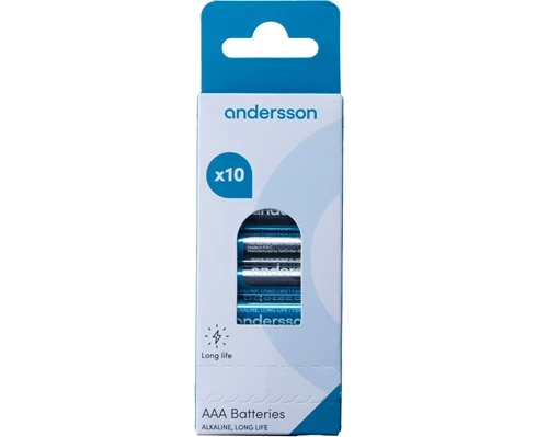Andersson LR03 AAA Long Life Alkaline 10pcs