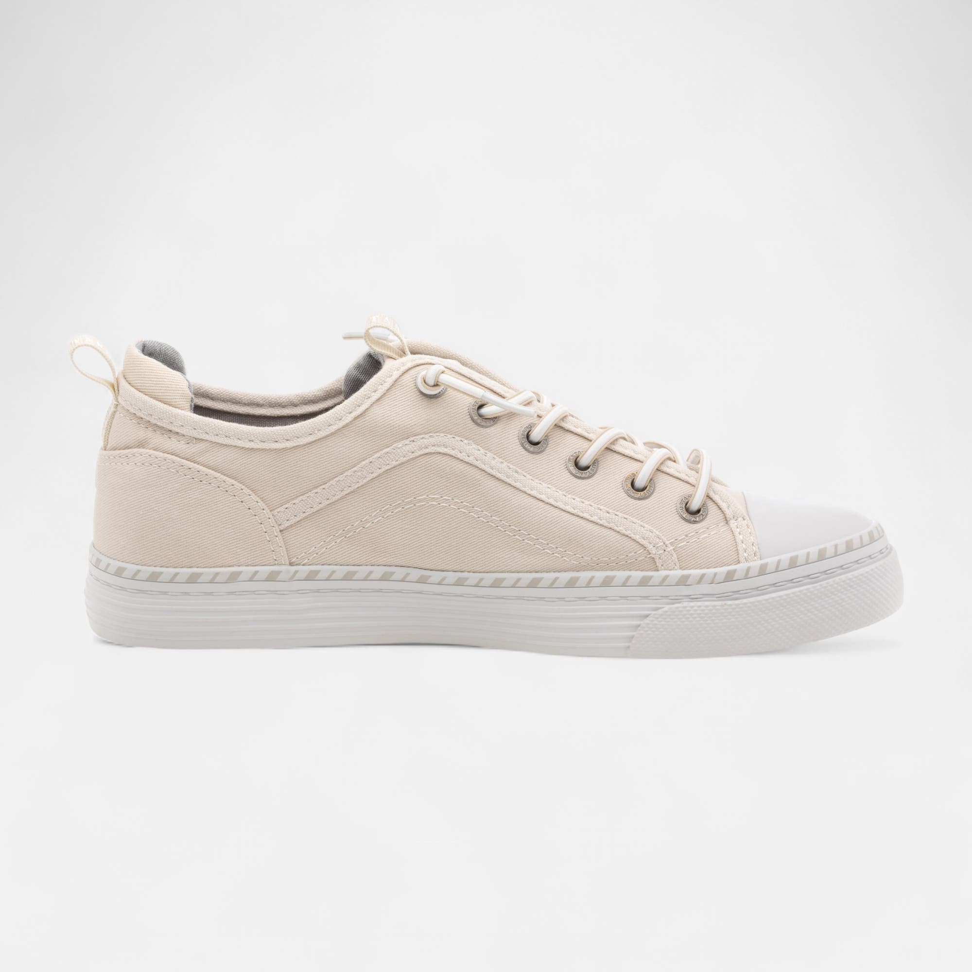 Baskets en toile Femme beige