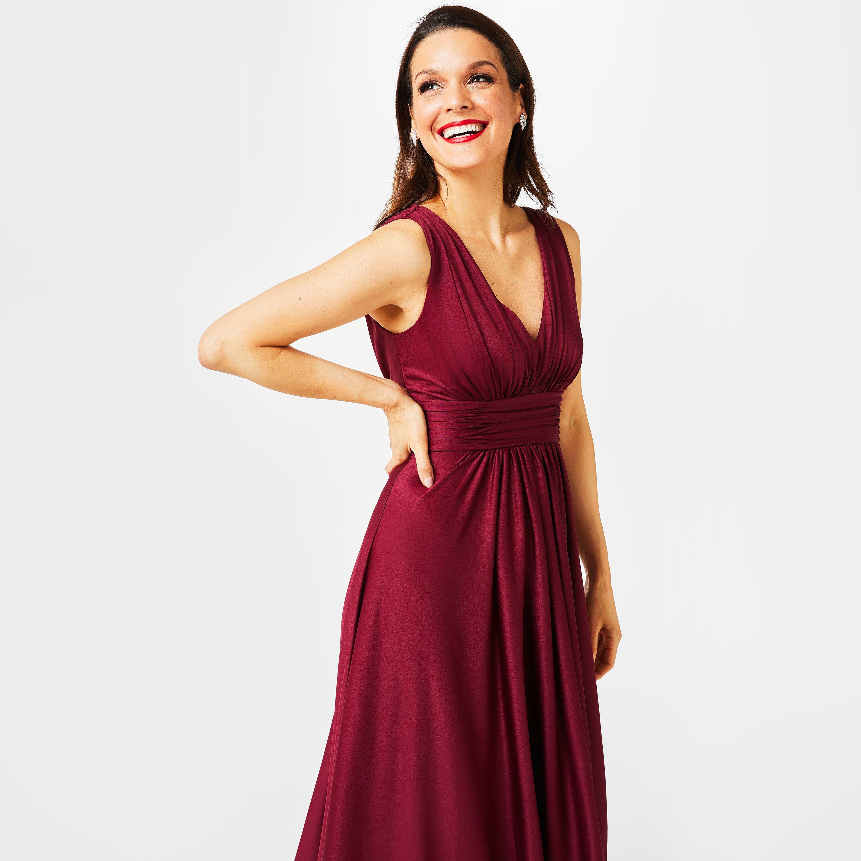 Biba Dip Hem Maxi Dress