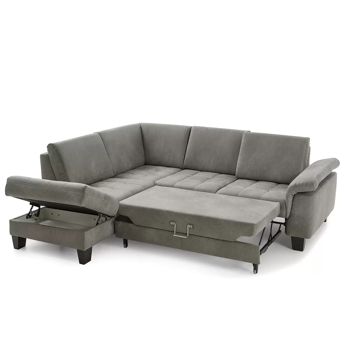 Ecksofa Lindau Grau