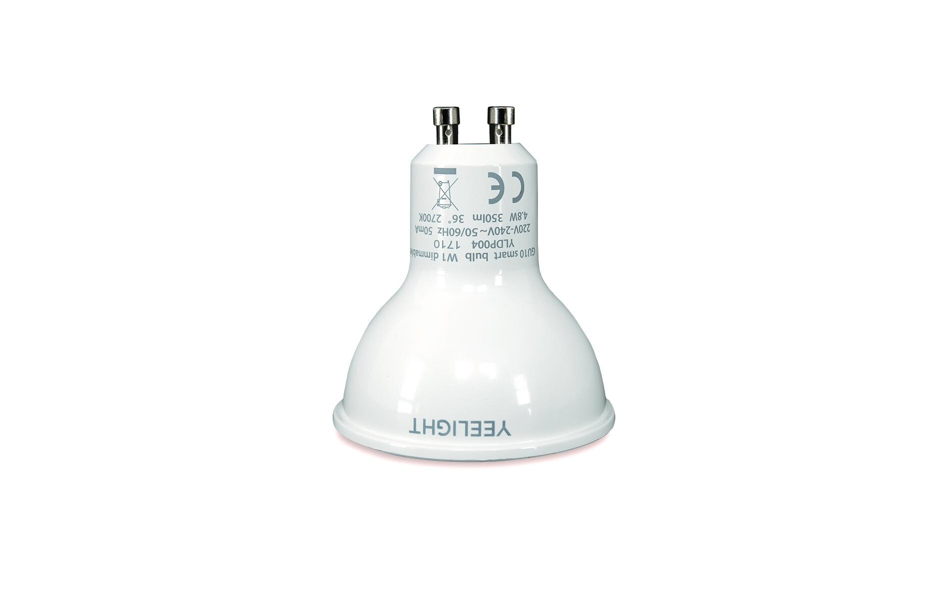 Leuchtmittel Smart LED Lampe, GU10, WarmweissWLAN-fähige Lampe