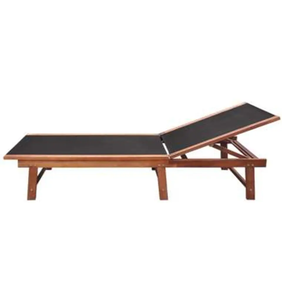 vidaXL - Lounger - Bruin - Hout