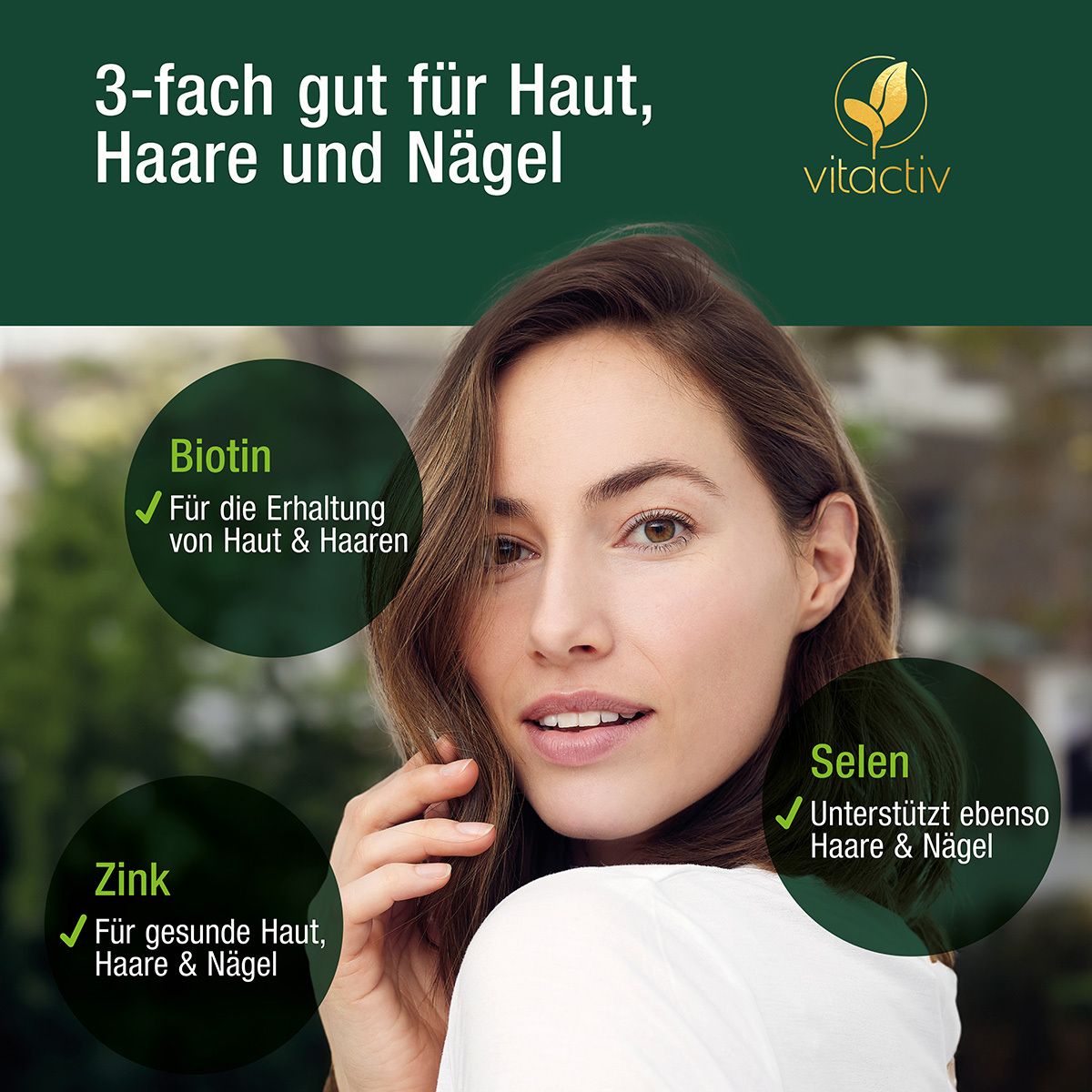 vitactiv Biotin Selen & Zink vegan
