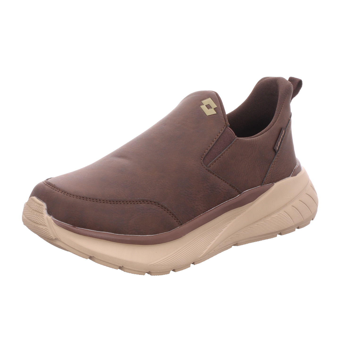 Lotto Lifes Herren-Sneaker ROADTIV Braun-Beige
