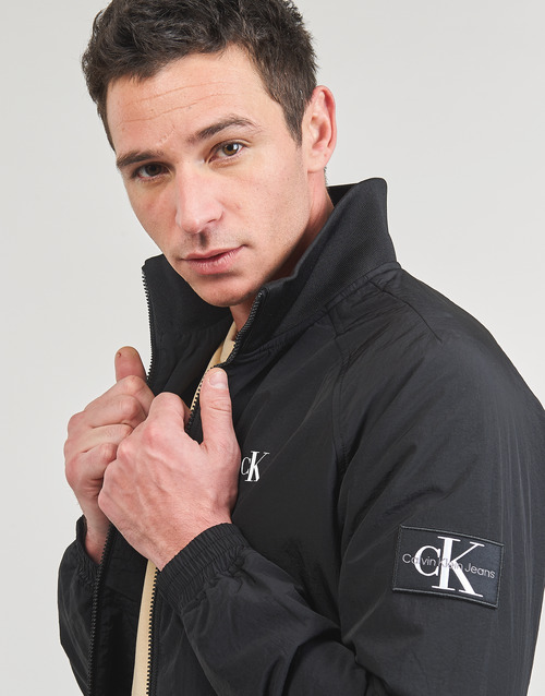 Calvin Klein Jeans - PADDED HARRINGTON Negro