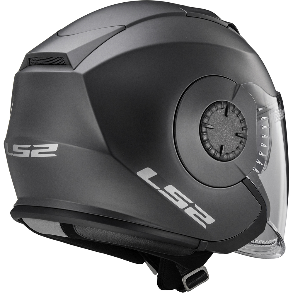 LS2 - Casque OF570 Verso Solid Gris Mat