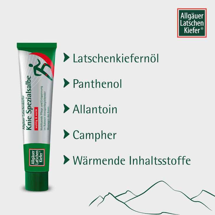 Allgäuer Latschenkiefer Knie Spezialsalbe, 50 ml