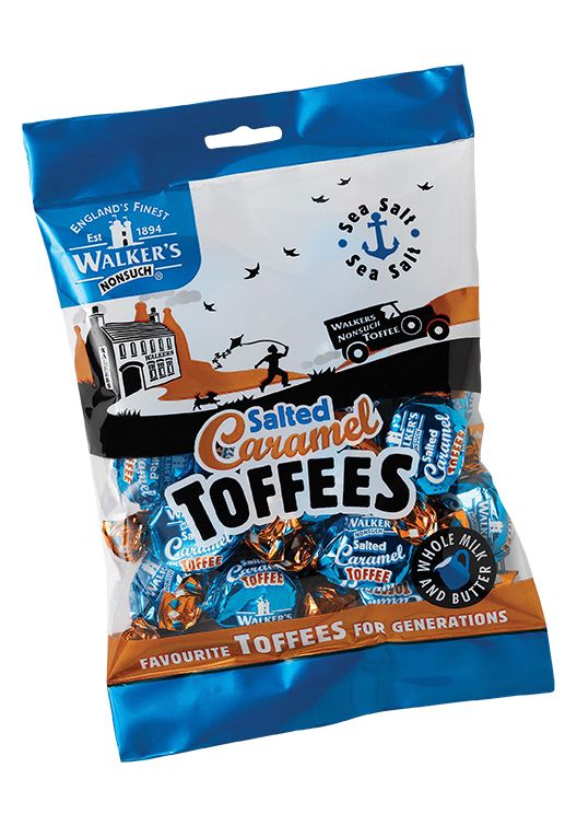 Salted Caramel Toffee