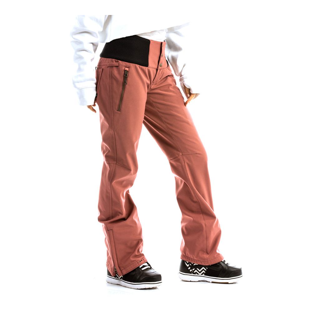 686 GOSSIP SOFTSHELL - Pantalon Femme desert rose