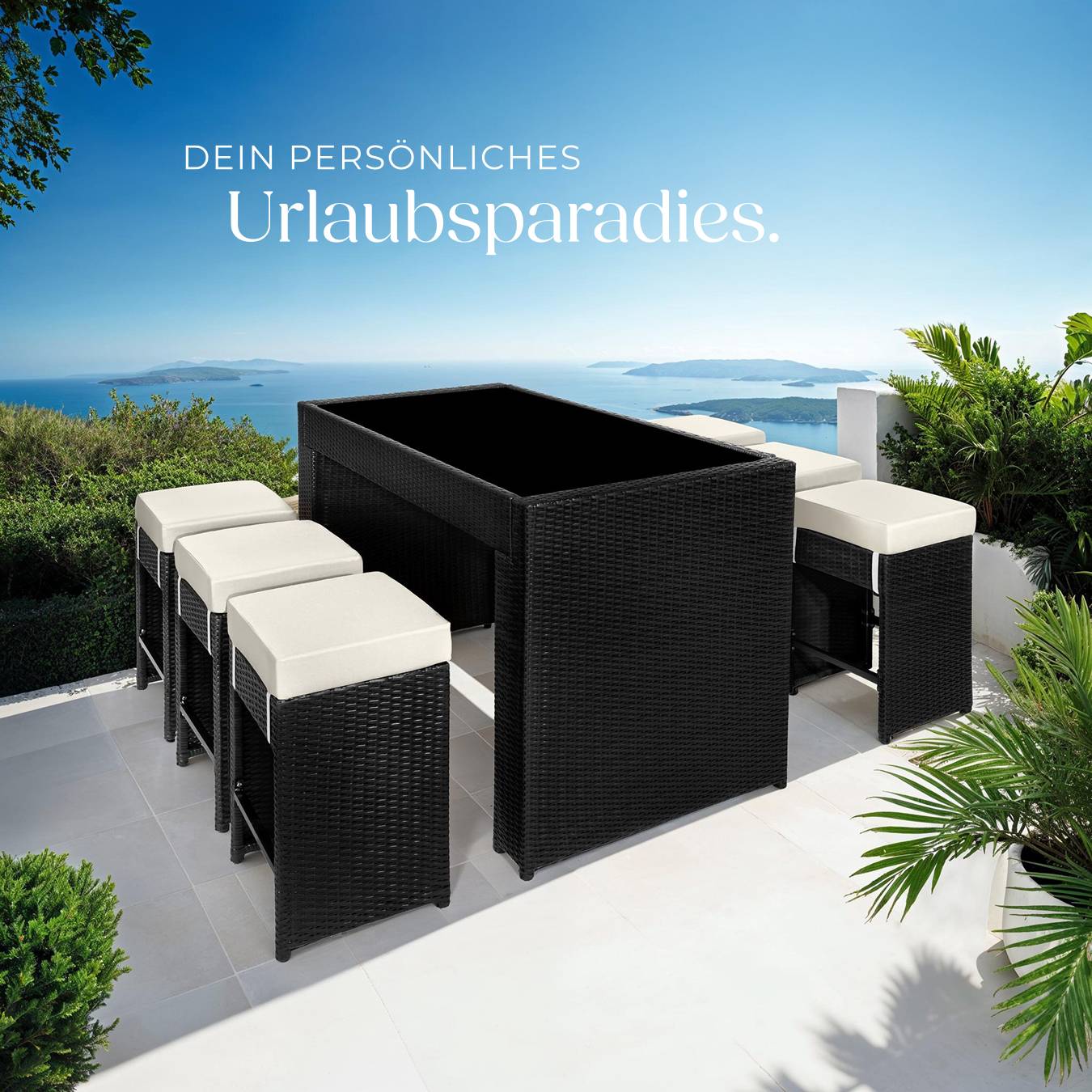 Rattan Barset Ibiza