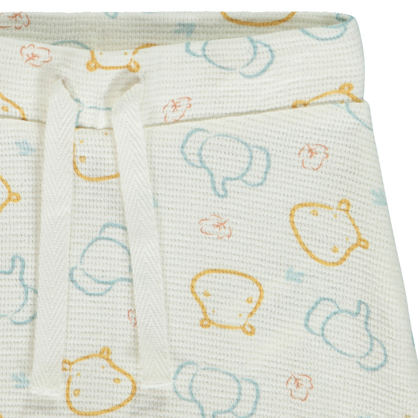 Ensemble 2 pièces motif hippopotame pour bébé garçon