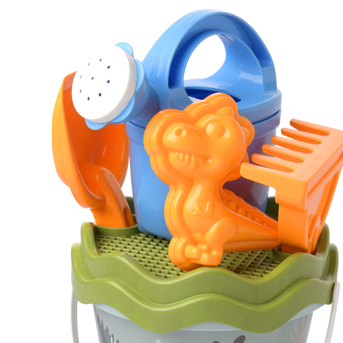 Simba Sandspielzeug-Set 6-teilig oliv / hellblau