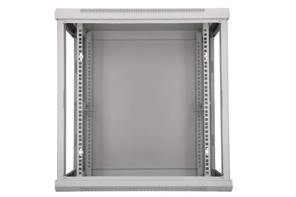 Extralink - Rack kabinet - 600x450 mm - vægmonterbar - grå - 12U - 19