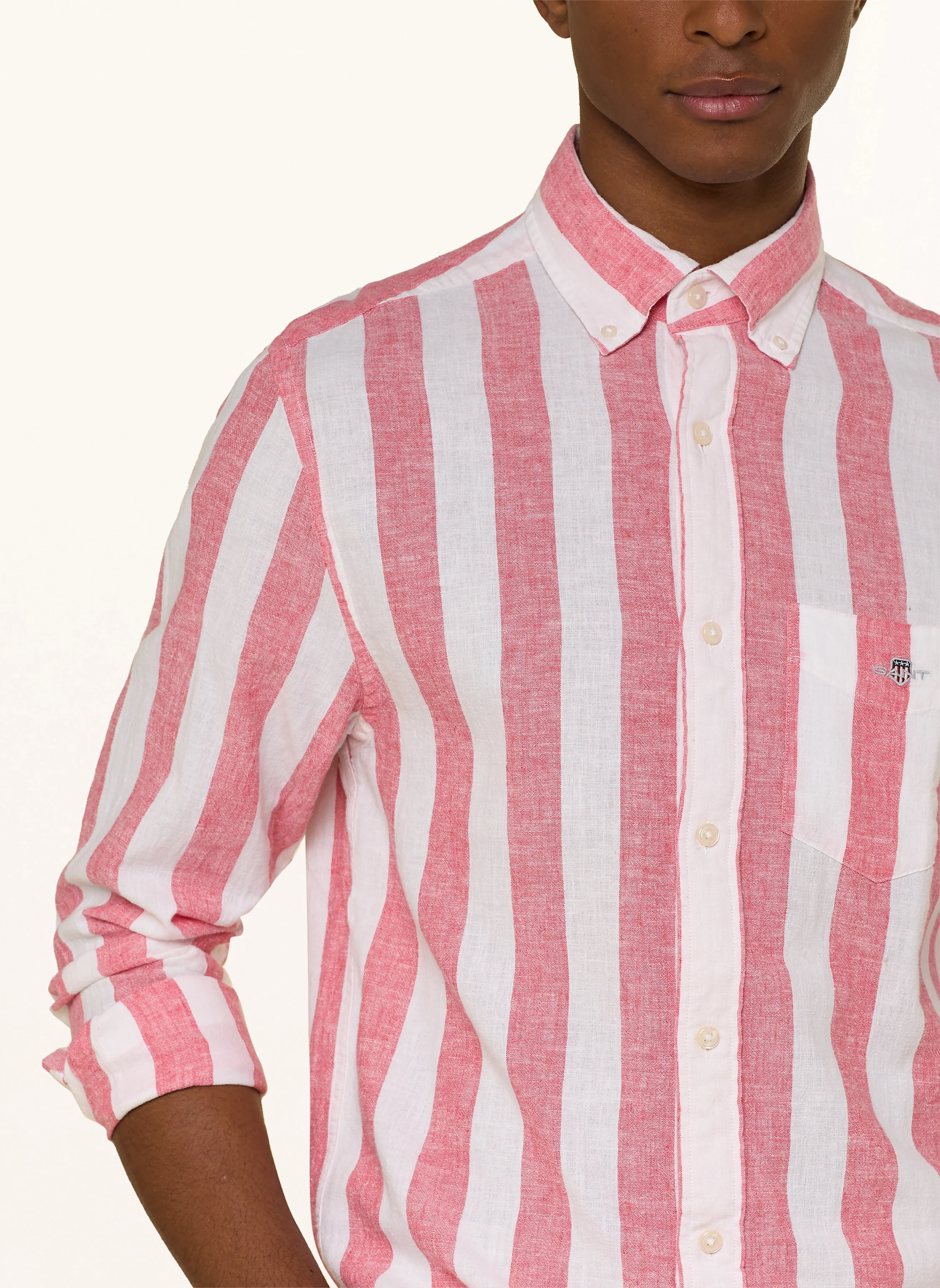 GANT Hemd Regular Fit mit Leinen
