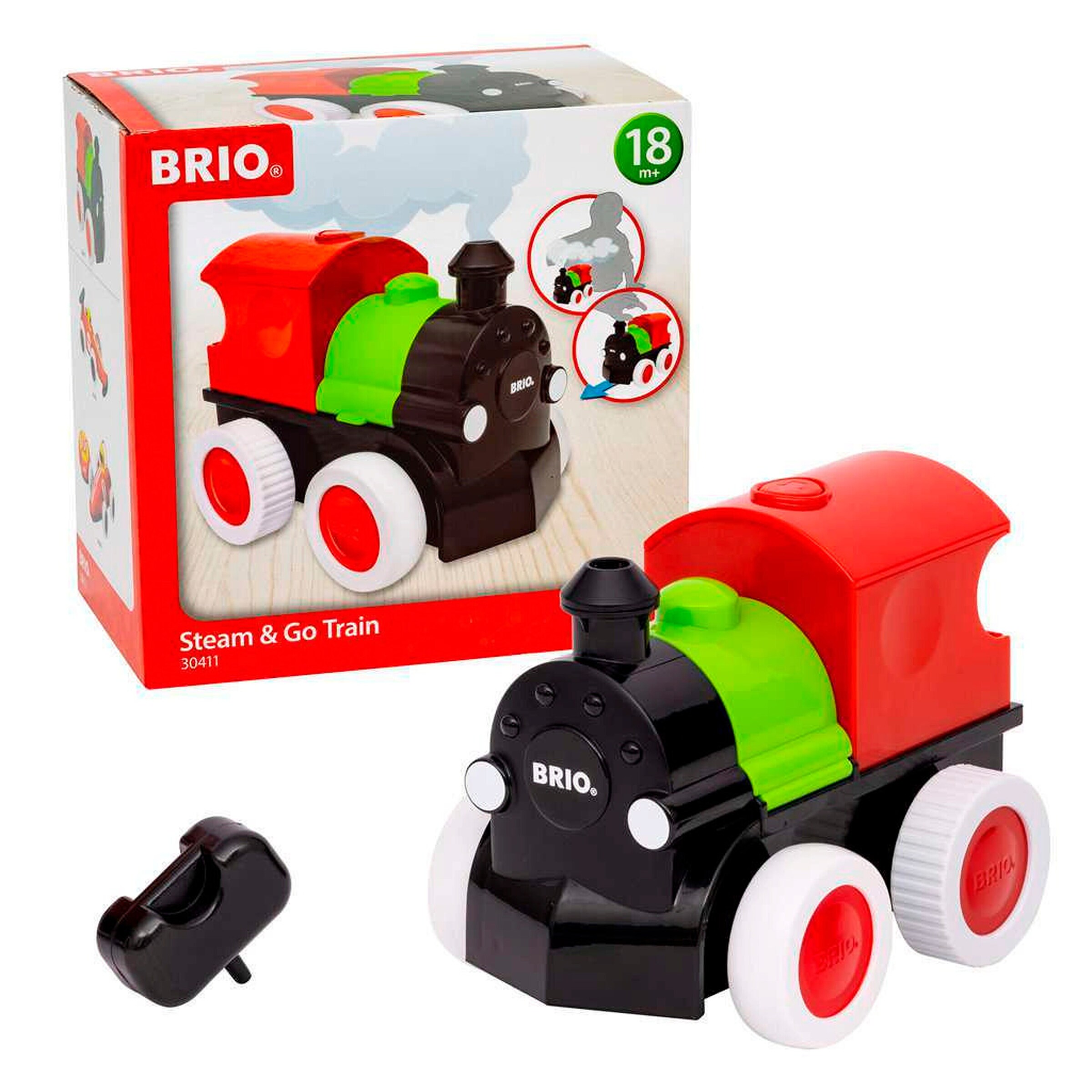 BRIO Push & Go Zug mit Dampf