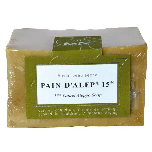 Sabonete Tadé Mediterranean Aleppo 15% para Pele Seca 200g