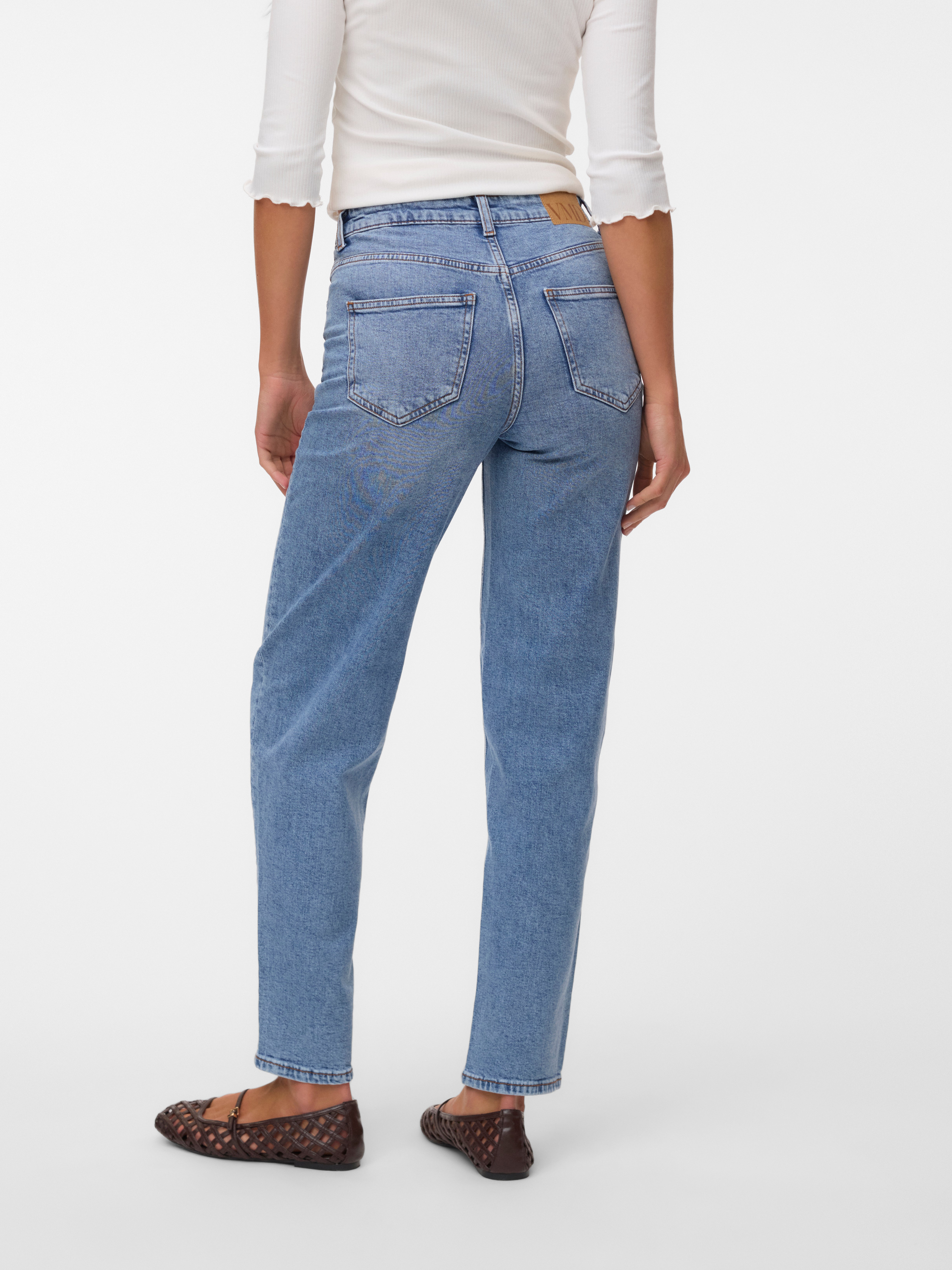 VMTESSA-STRETCH High rise Mom fit Jeans