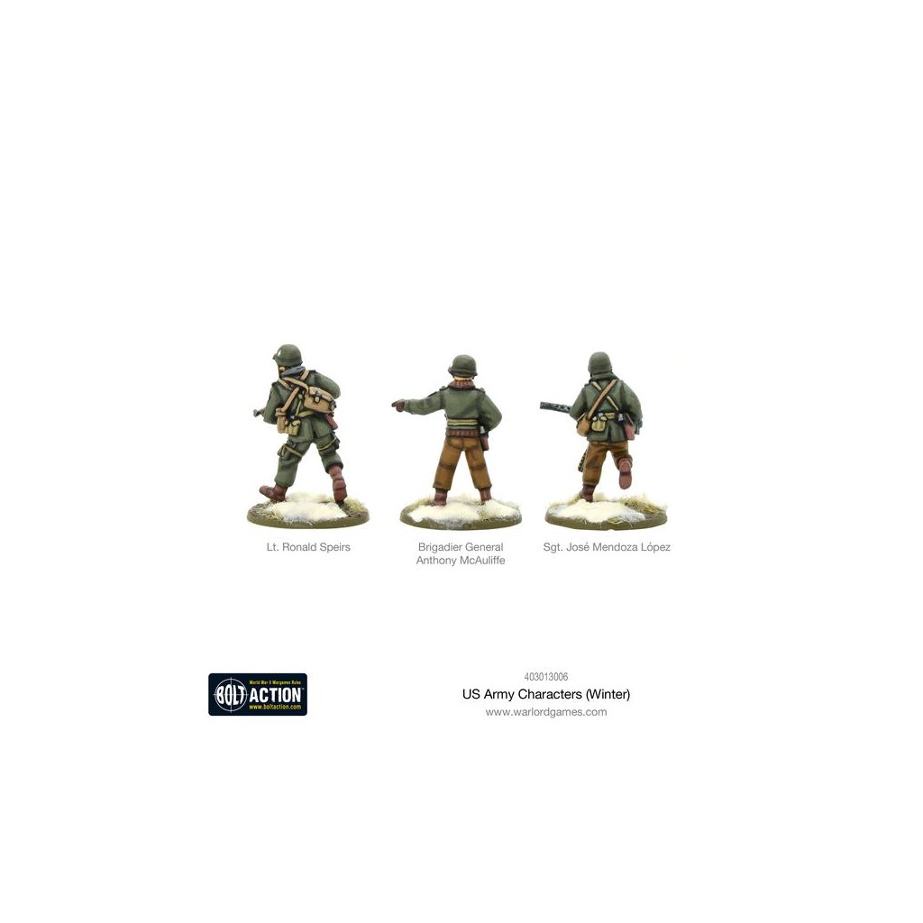 Bolt Action: US Army Characters (Winter)