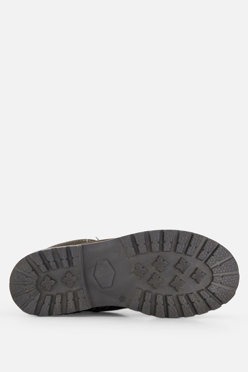 Muyters Veterboots groen Leer