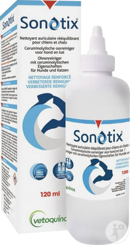 Vétoquinol Sonotix Nettoyant Oreille Flacon 120ml