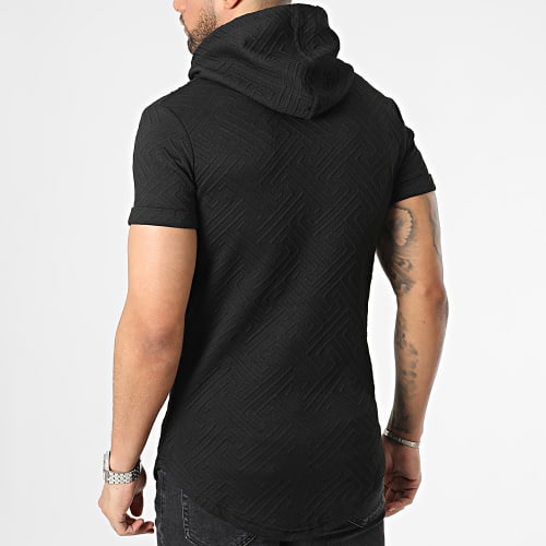 Tee Shirt Capuche Oversize Noir Renaissance