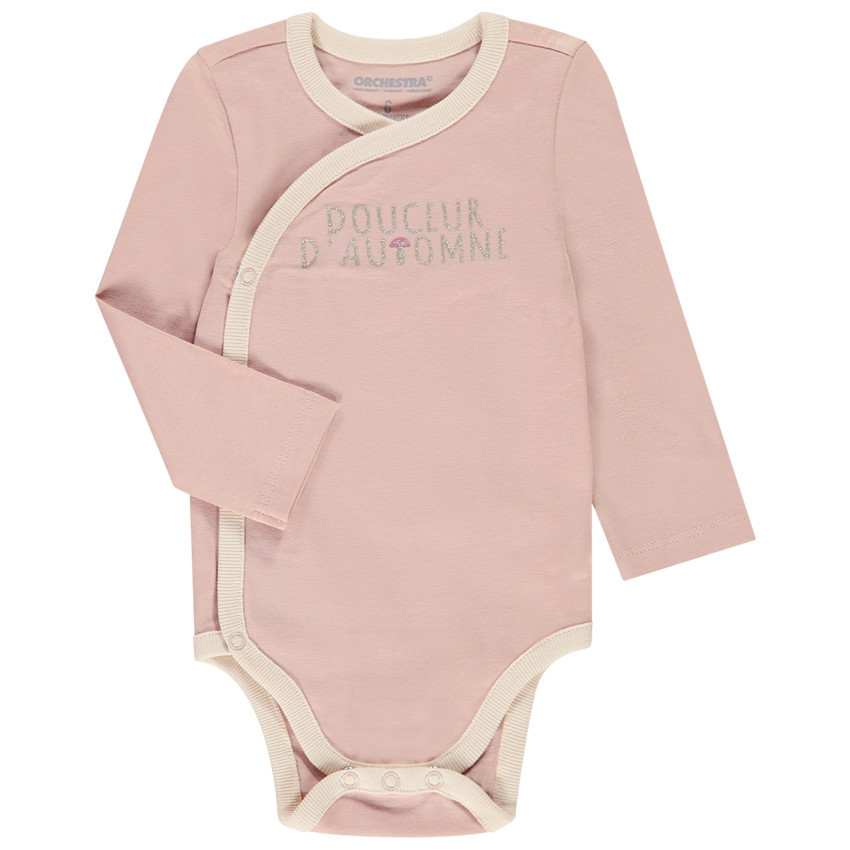Lot de 7 bodies en jersey imprimé fantaisie pour fille