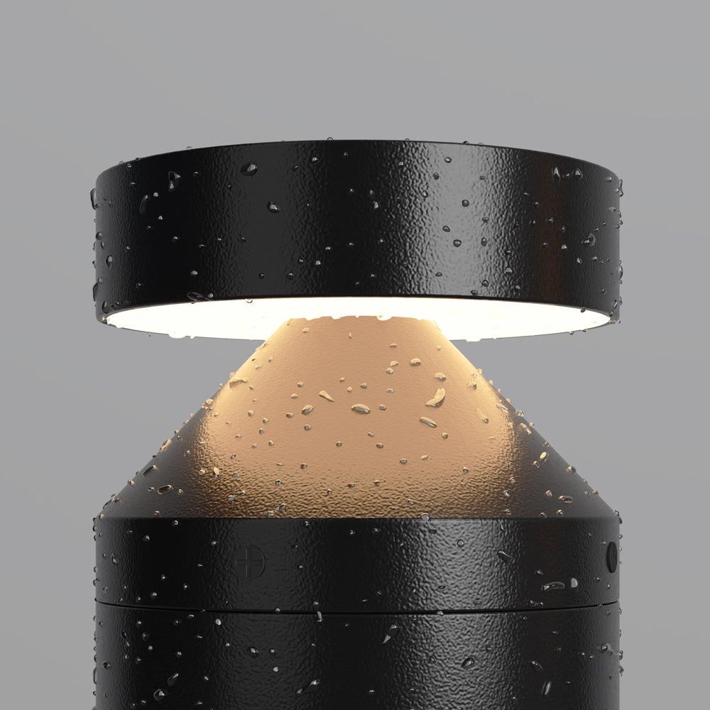 LED-padverlichting Olten in grafietzwart 12W 300lm IP65 800 mm