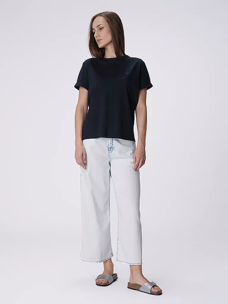 OPUS T-Shirt SERZ dunkelblau