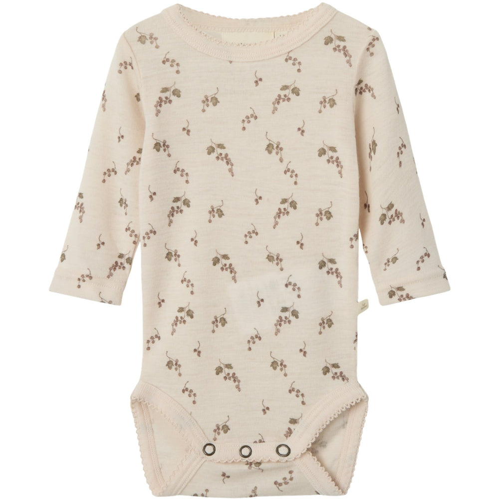 Køb Lil'Atelier Morganite Berry Nbfnoel Nia Uld Ls Slim Body Lil Noos